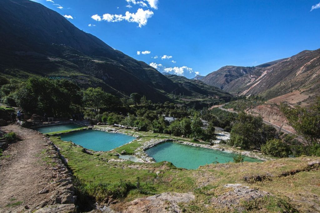 Aguas calientes en el distrito de Cuenca, Huancavelica