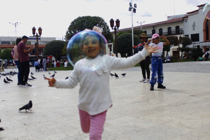 Viajar con una niña pequeña