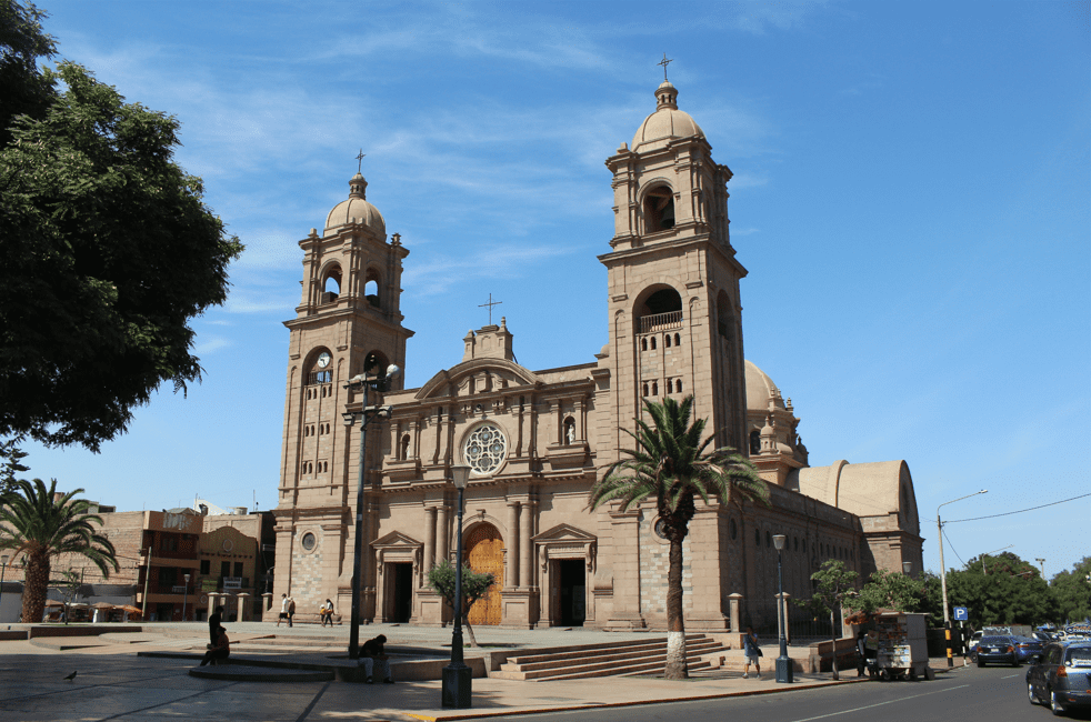 La catedral de Tacna. 