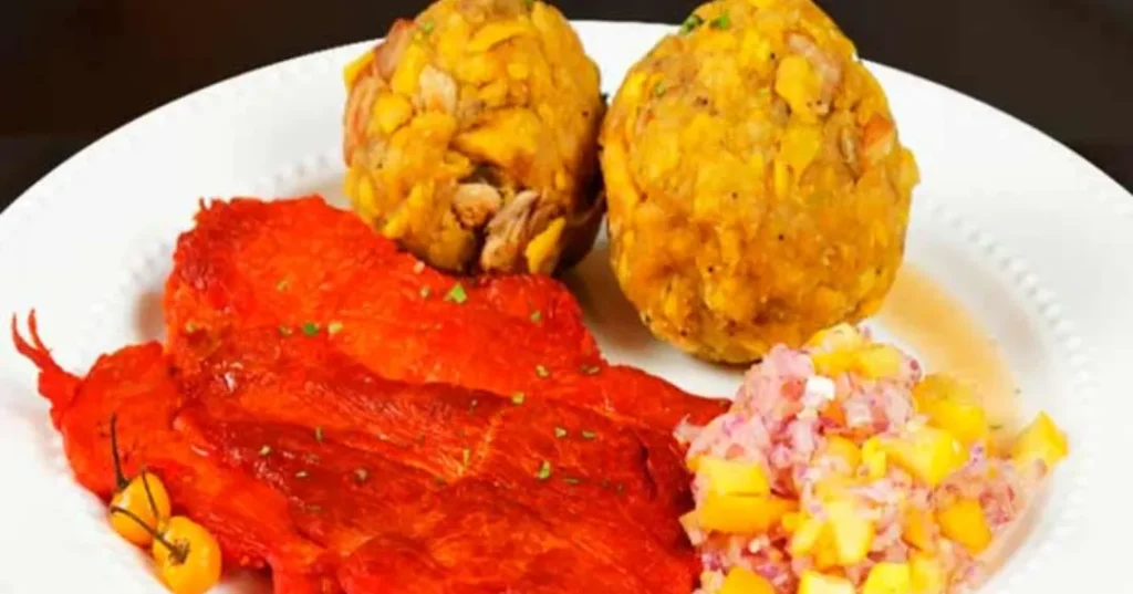 Tacacho con Cecina