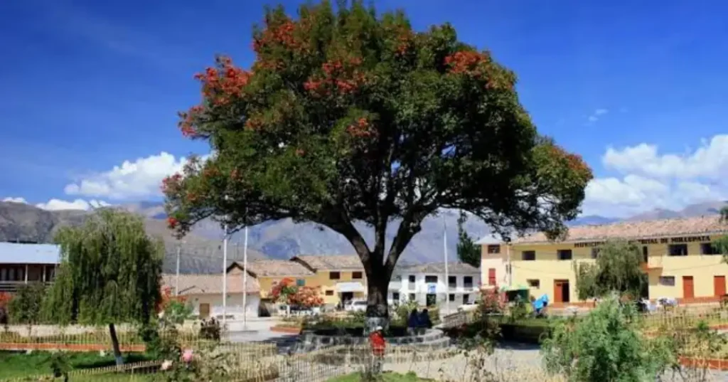 Plaza de Mollepata (Fuente: Salkantay trek)