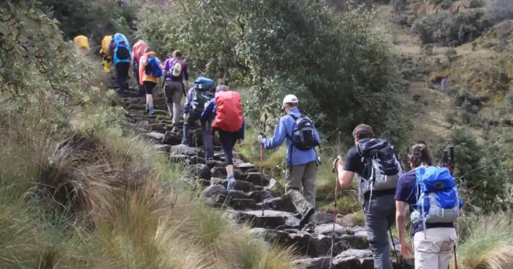 Red de Caminos Inca a Machu Picchu