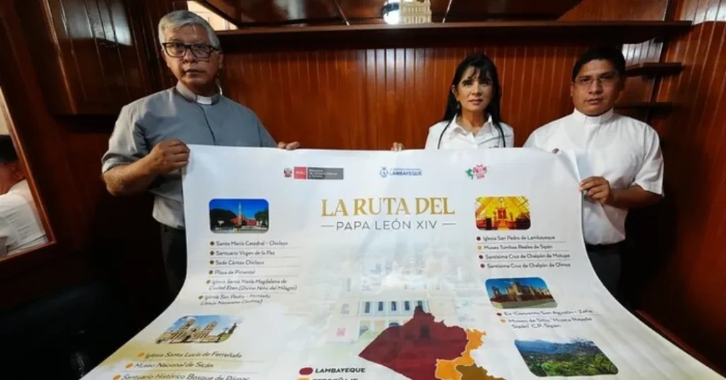 Ruta turística en homenaje al Papa León XIV