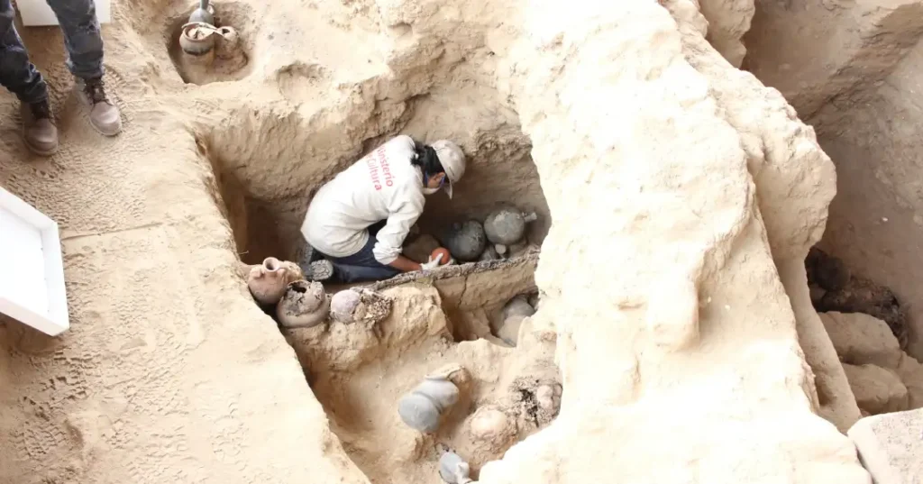 investigación arqueológica en Túcume