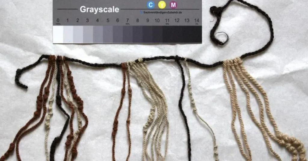Quipu de 500 años