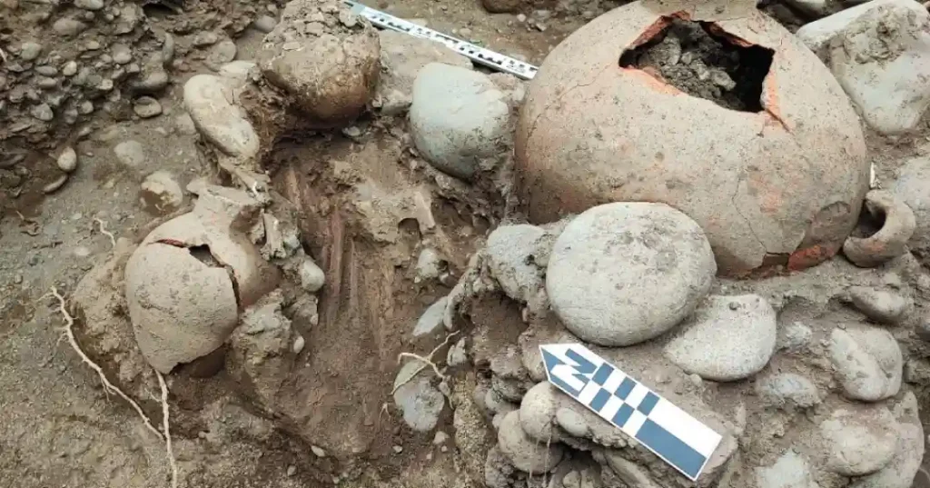 Entierro prehispánico