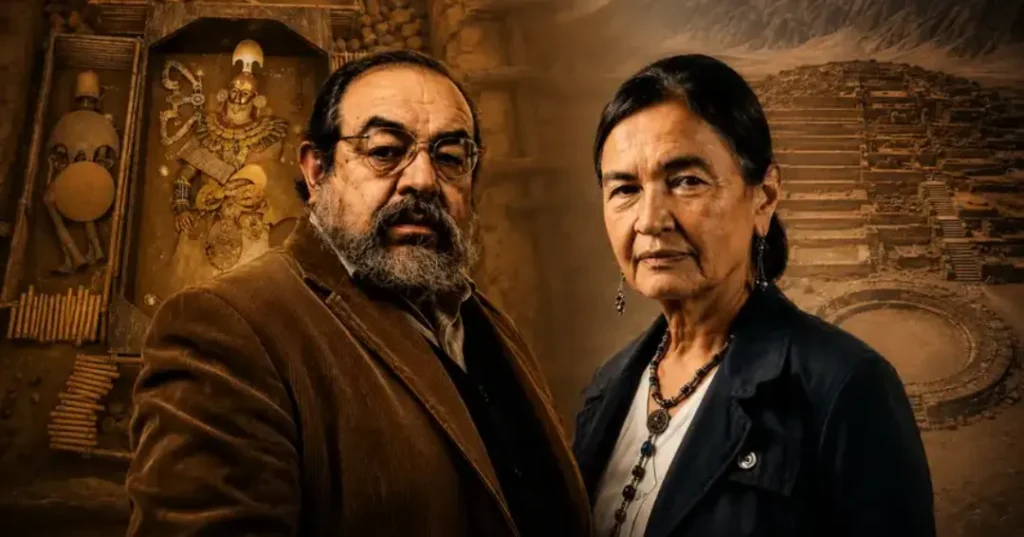 Walter Alva y Ruth Shady son reconociedos