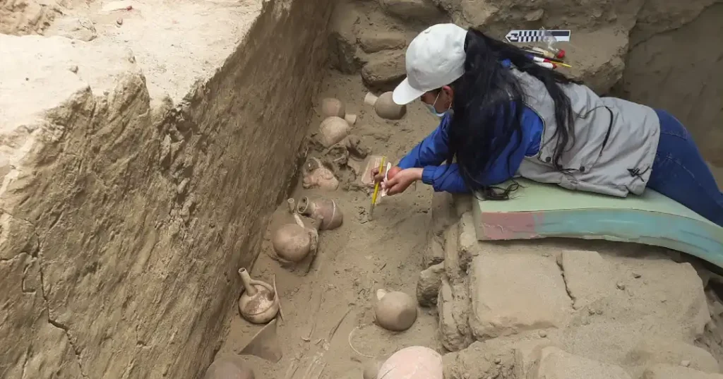 Hallazgos en Huaca de Moche